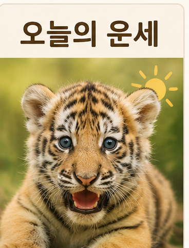 오늘의 운세