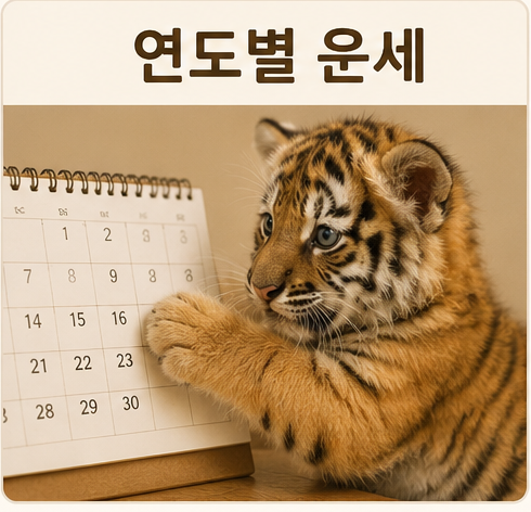 연도별 운세